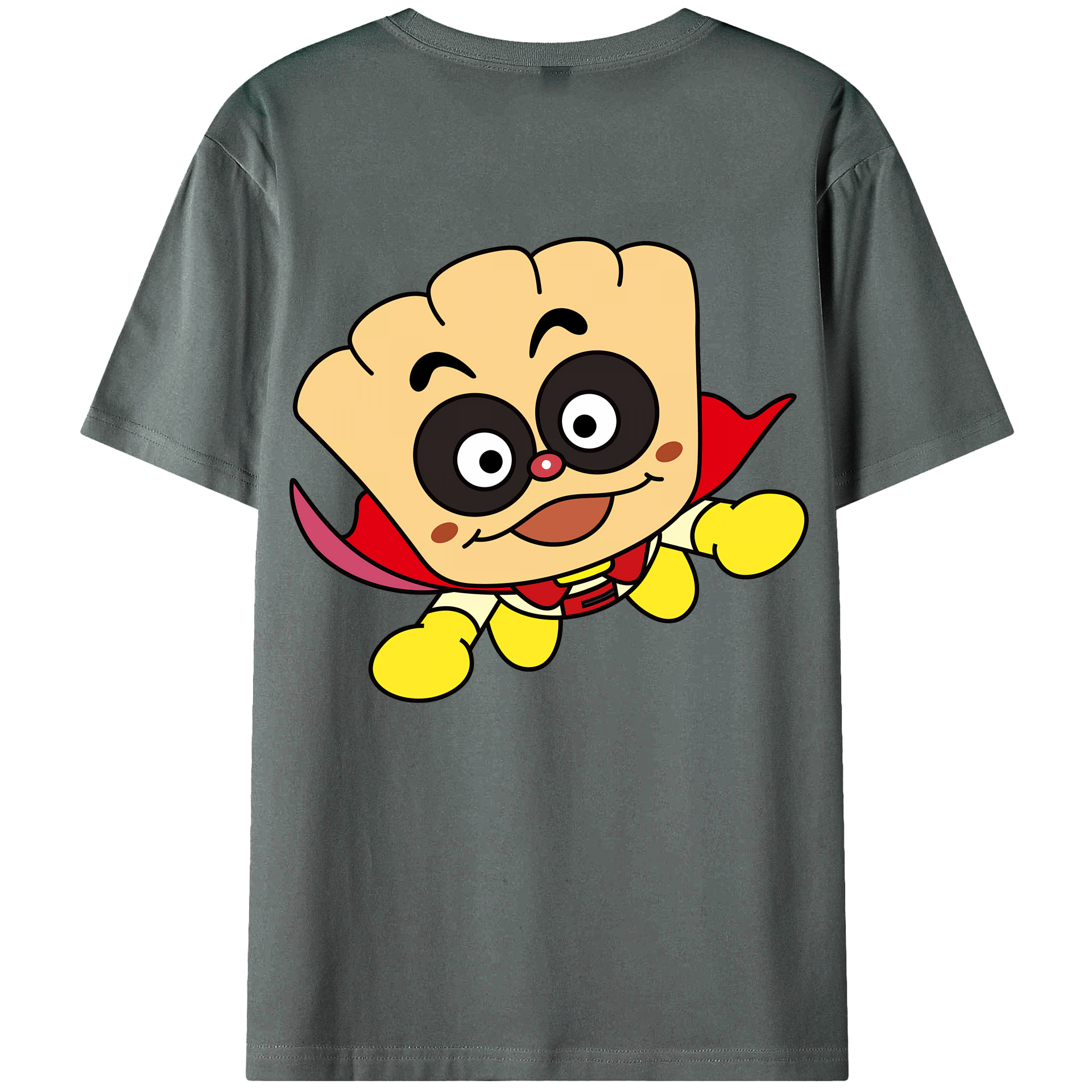 （画像用） アンパンマン Anpanman 綿100％ メンズ半袖Tシャツ（バックプリント） 通気性